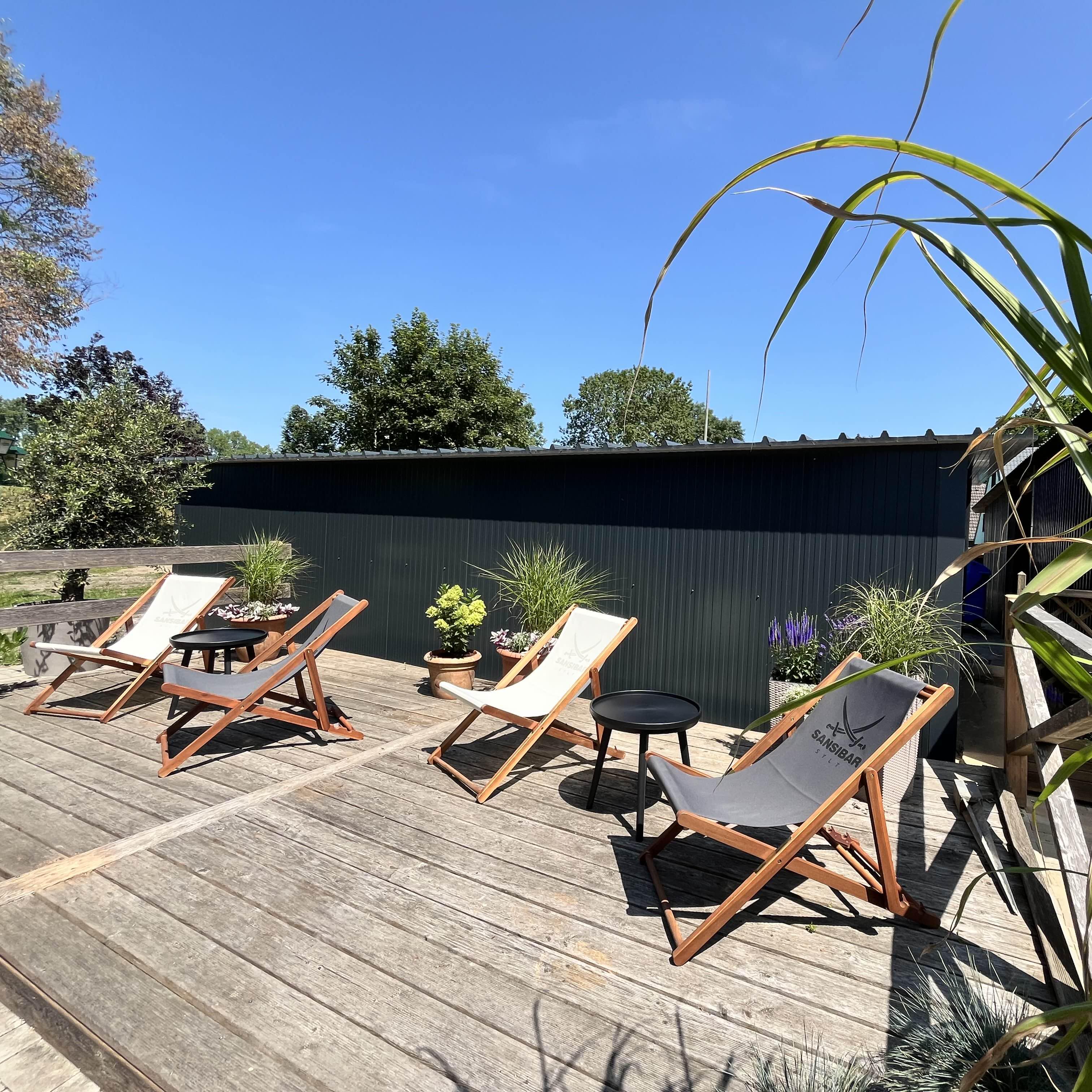 Terrasse des Restaurants Aukrug