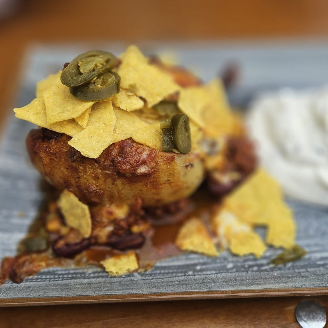 Ofenkartoffel mit Beilage